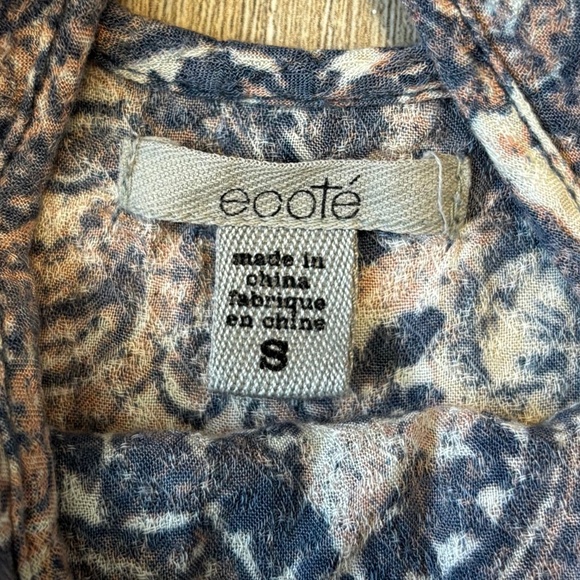 ANTHROPOLOGY (ecoté) - Chic Babydoll Tank - Picture 4 of 7